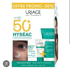 pack uriage hyseac spf50+ hyseac gel