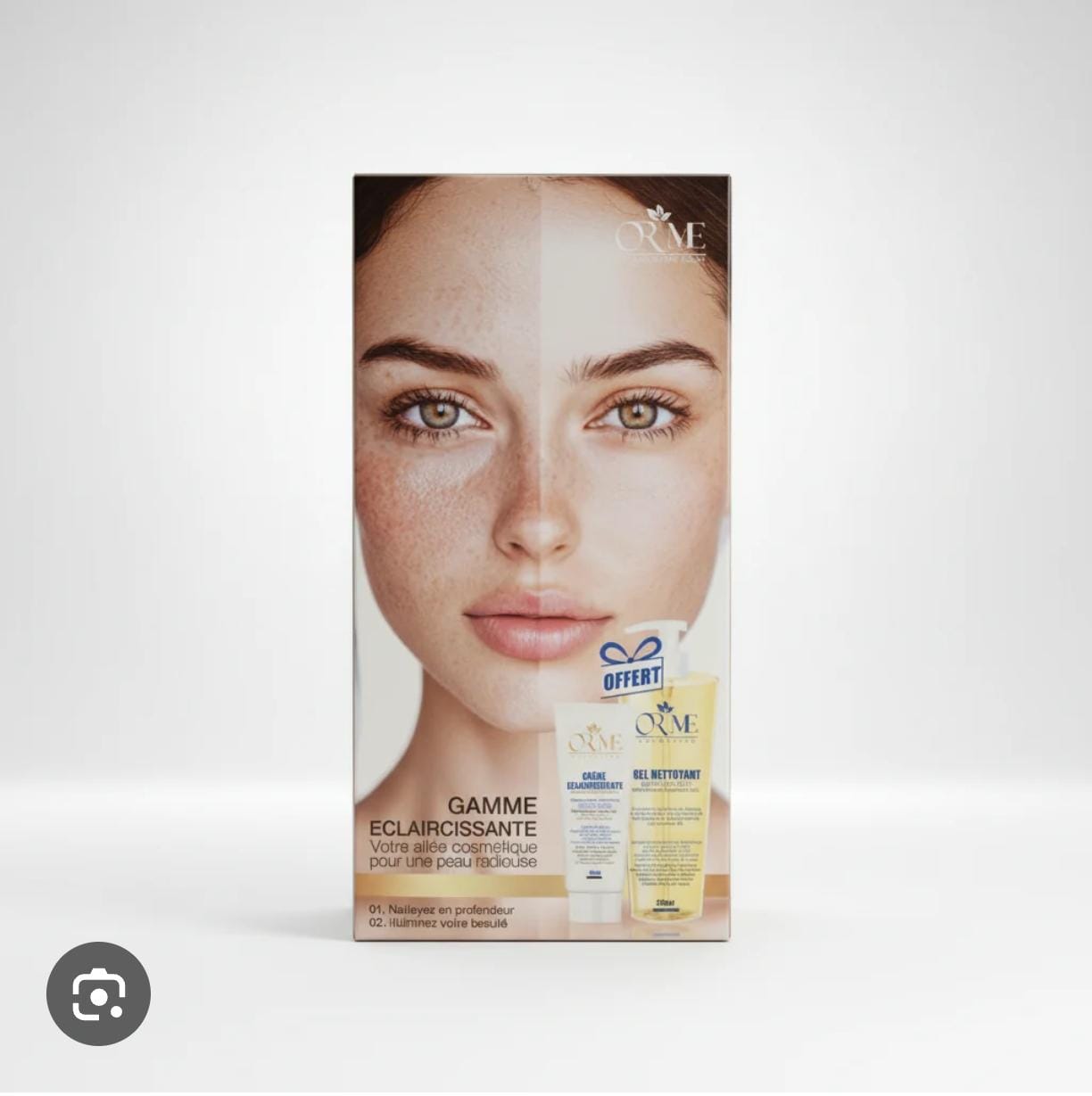 pac orme gamme eclaircissante